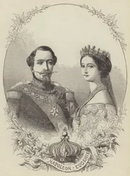 Napoleon und Eugenie